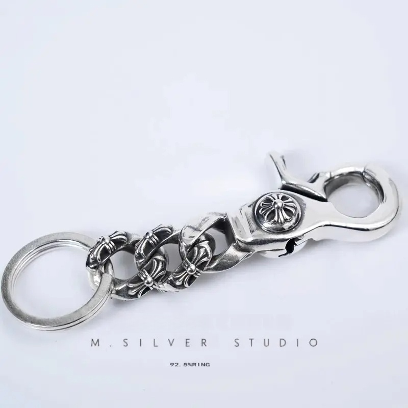 Chrome Hearts Cross Ring - Gothic 925 Sterling Silver Jewelry | David Studio