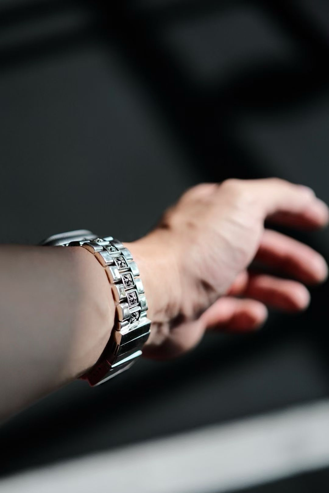 Chrome Hearts Cross Ring - Gothic 925 Sterling Silver Jewelry | David Studio