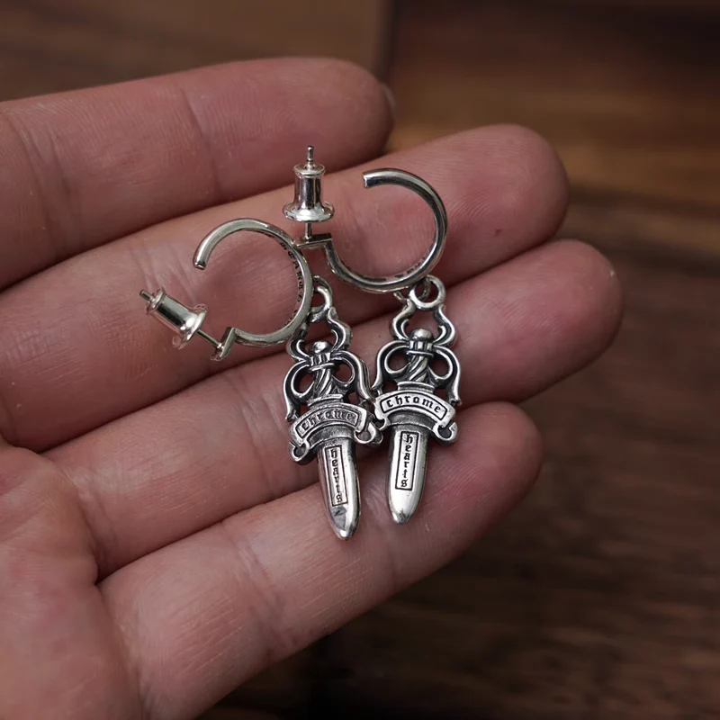 Chrome Hearts Cross Ring - Gothic 925 Sterling Silver Jewelry | David Studio