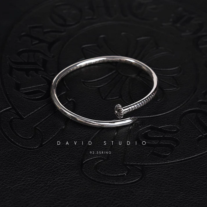 Chrome Hearts Cross Ring - Gothic 925 Sterling Silver Jewelry | David Studio