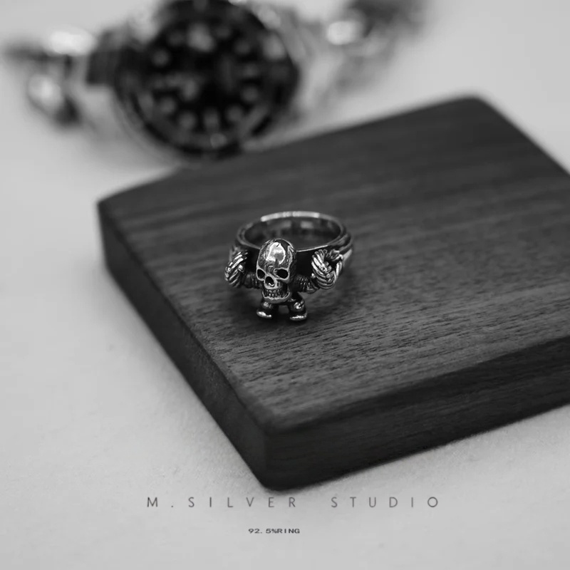 Chrome Hearts Cross Ring - Gothic 925 Sterling Silver Jewelry | David Studio