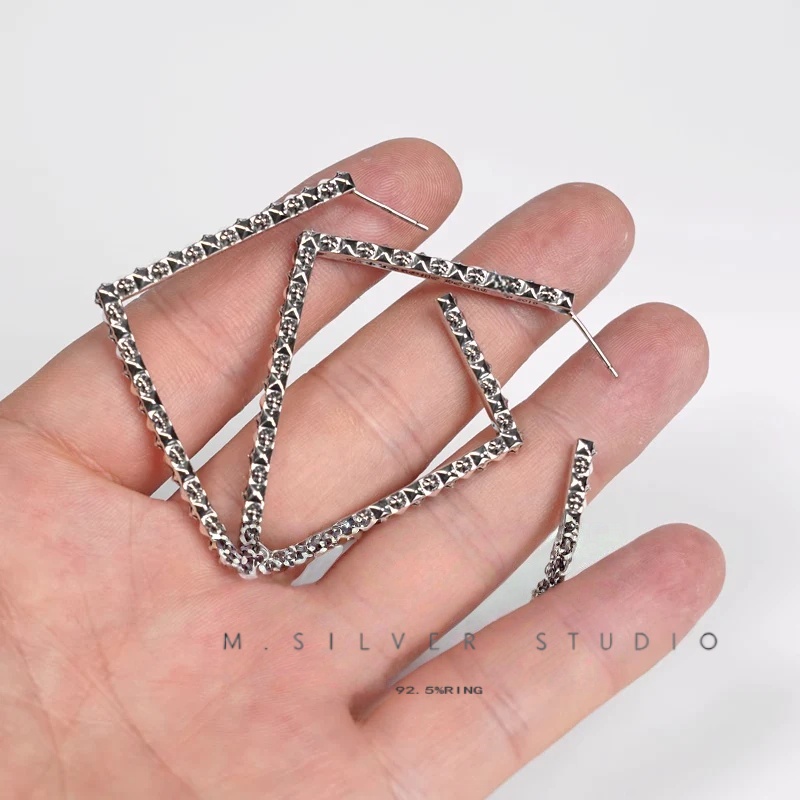 Chrome Hearts Cross Ring - Gothic 925 Sterling Silver Jewelry | David Studio