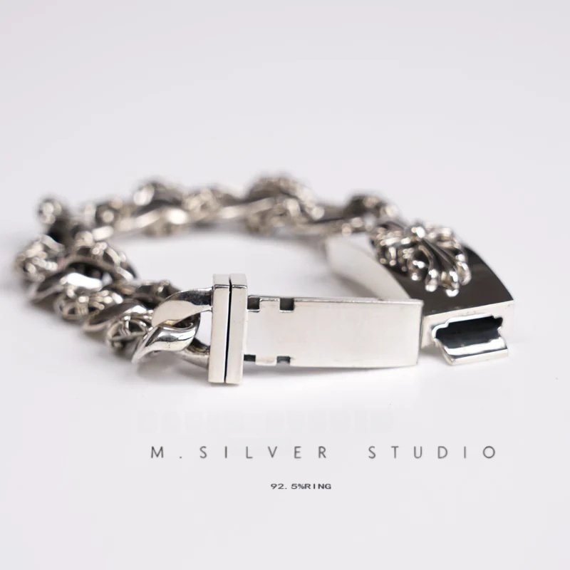 Chrome Hearts Cross Ring - Gothic 925 Sterling Silver Jewelry | David Studio