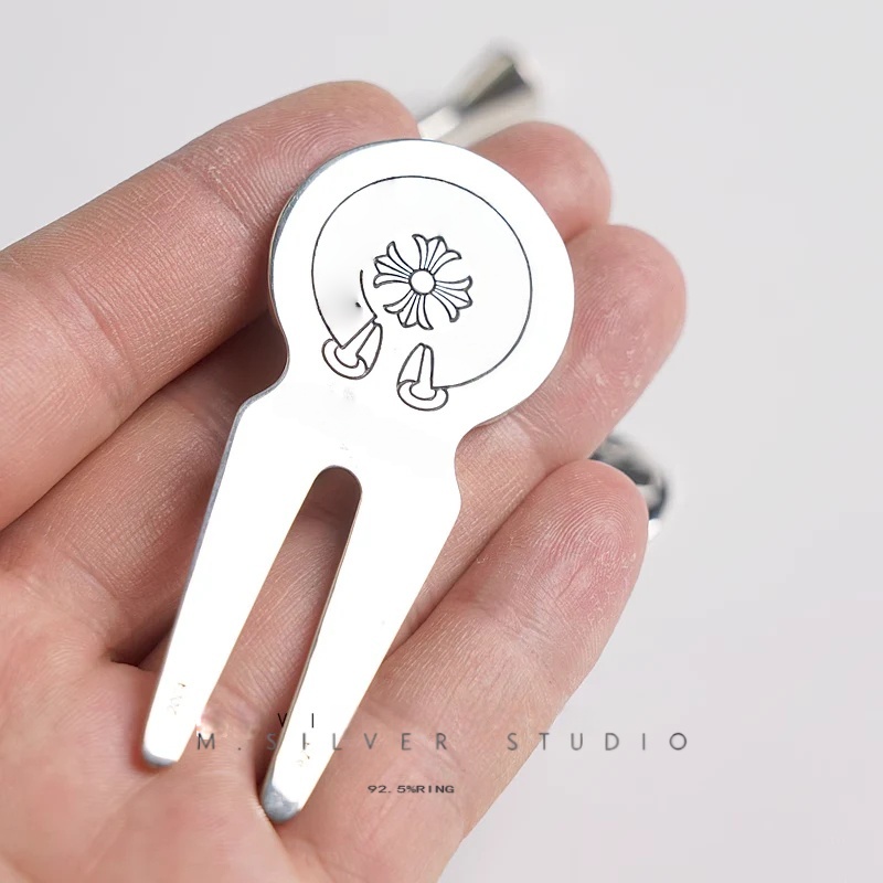 Chrome Hearts Cross Ring - Gothic 925 Sterling Silver Jewelry | David Studio