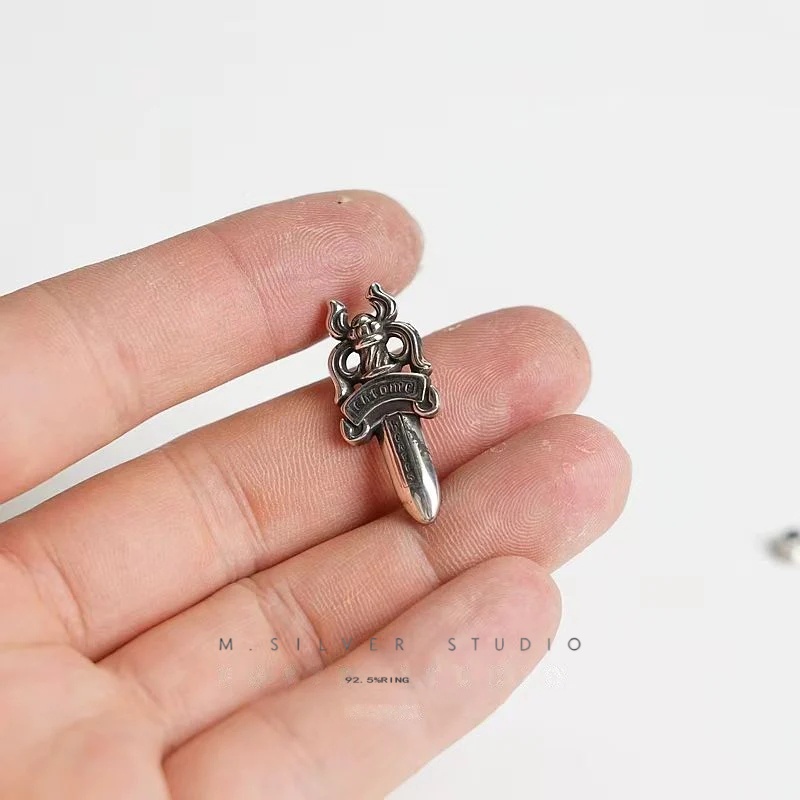 Chrome Hearts Cross Ring - Gothic 925 Sterling Silver Jewelry | David Studio