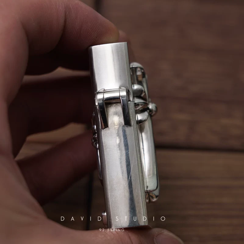 Chrome Hearts Cross Ring - Gothic 925 Sterling Silver Jewelry | David Studio