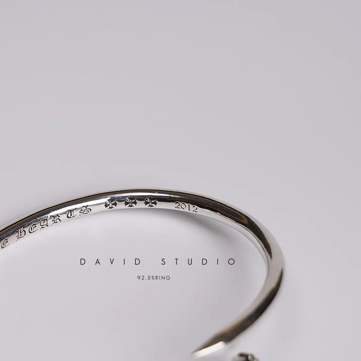 Chrome Hearts Cross Ring - Gothic 925 Sterling Silver Jewelry | David Studio