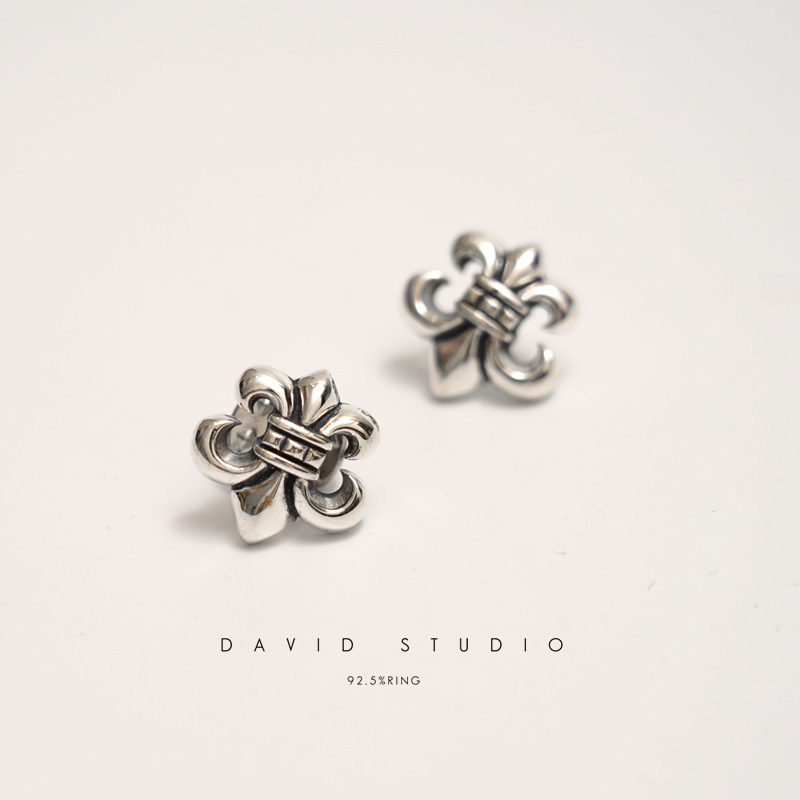Chrome Hearts Cross Ring - Gothic 925 Sterling Silver Jewelry | David Studio