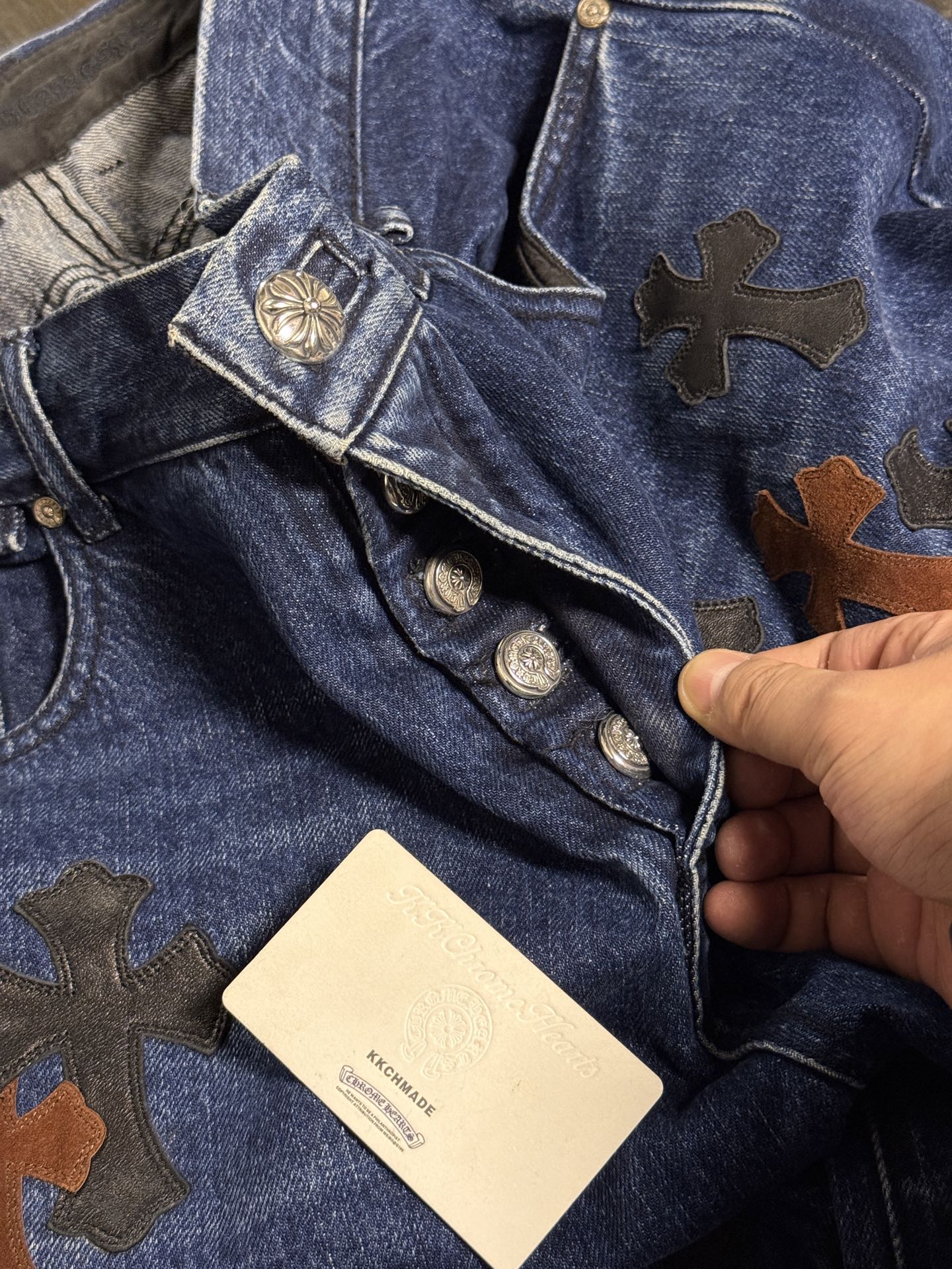 Chrome Hearts Cross Ring - Gothic 925 Sterling Silver Jewelry | David Studio