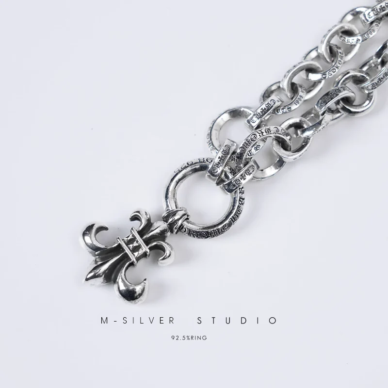 Chrome Hearts Cross Ring - Gothic 925 Sterling Silver Jewelry | David Studio