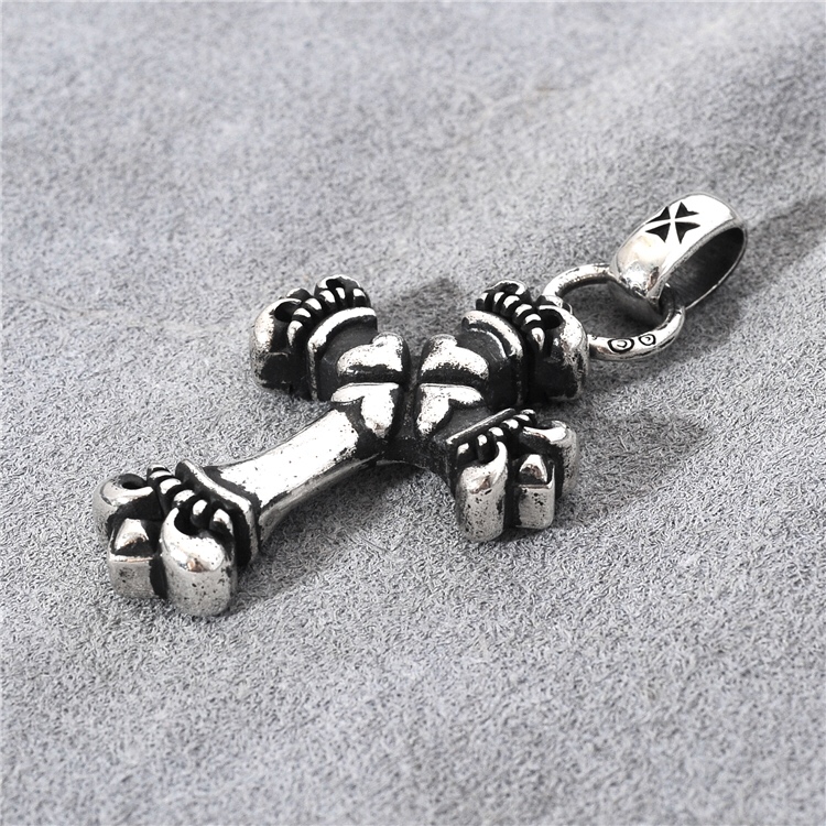 Chrome Hearts Cross Ring - Gothic 925 Sterling Silver Jewelry | David Studio