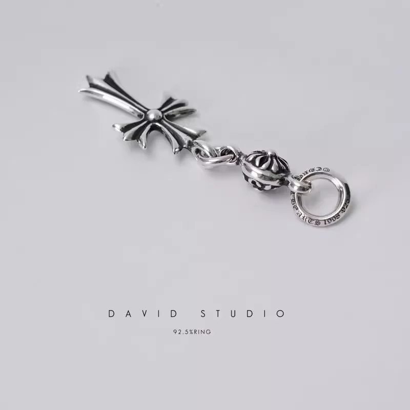 Chrome Hearts Cross Ring - Gothic 925 Sterling Silver Jewelry | David Studio
