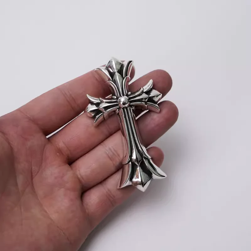 Chrome Hearts Cross Ring - Gothic 925 Sterling Silver Jewelry | David Studio