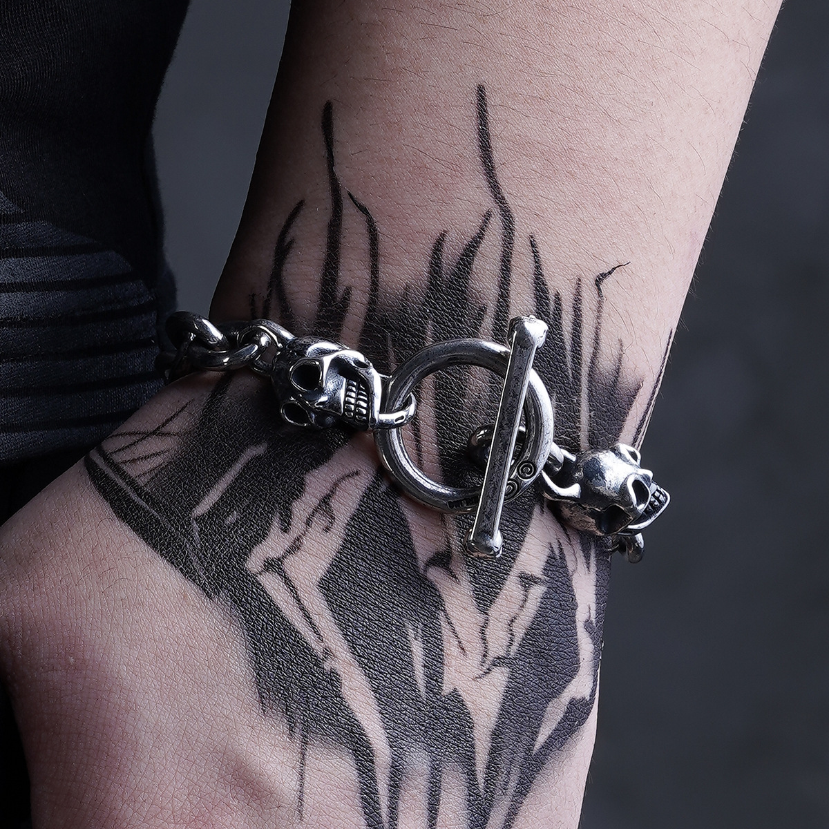 Chrome Hearts Cross Ring - Gothic 925 Sterling Silver Jewelry | David Studio