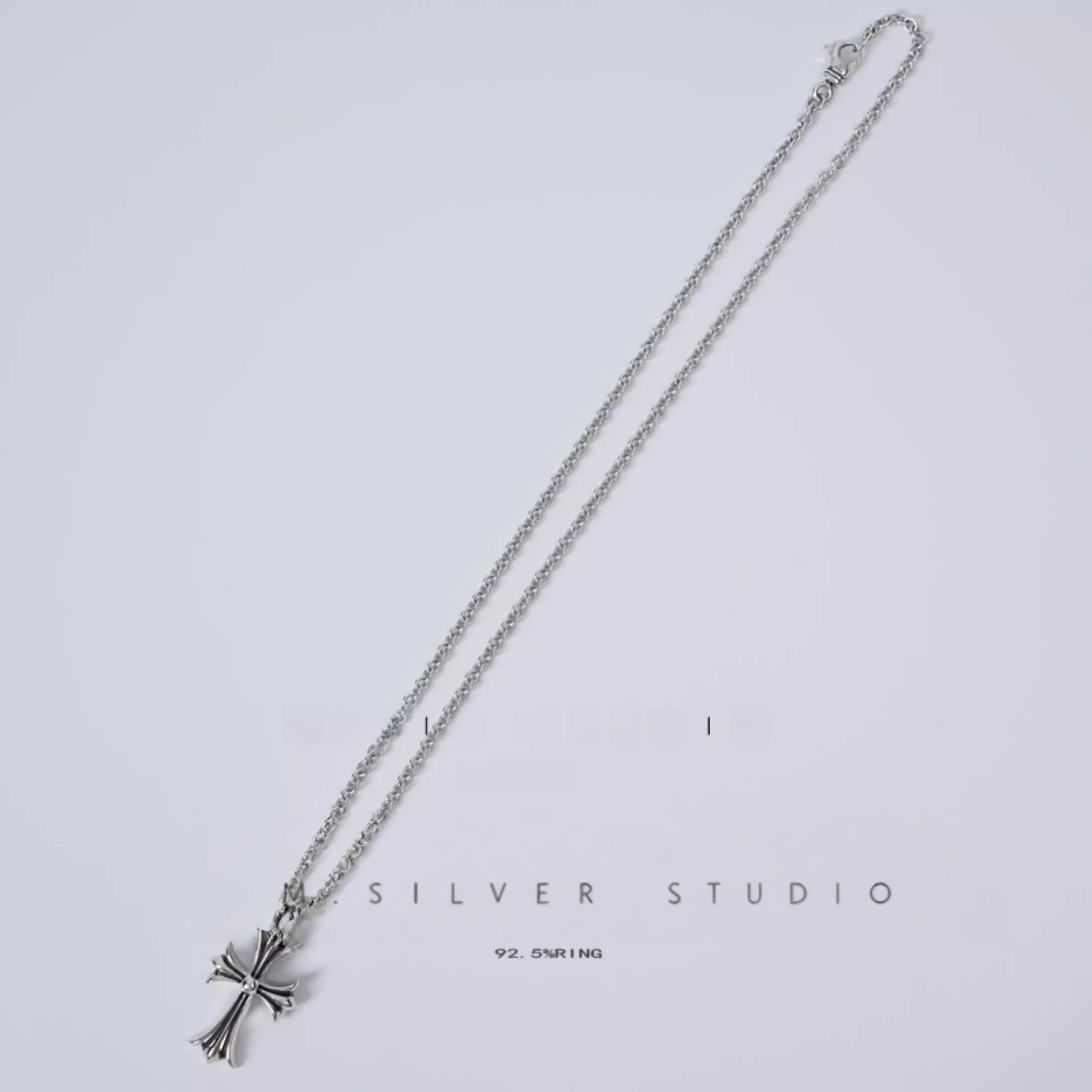 Chrome Hearts Cross Ring - Gothic 925 Sterling Silver Jewelry | David Studio