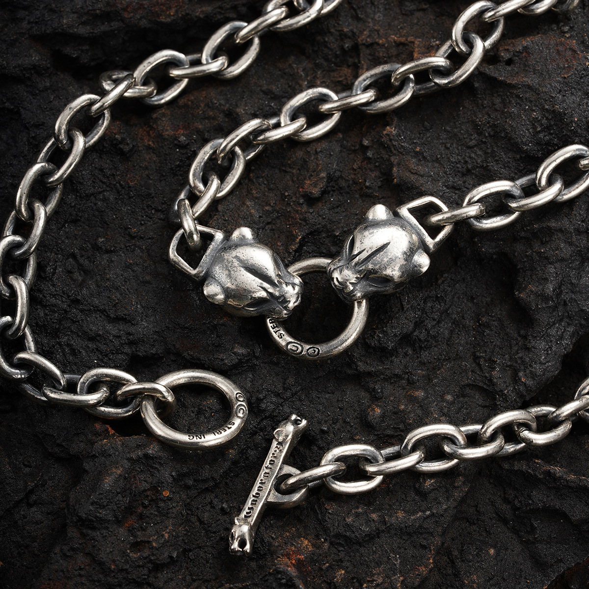 Chrome Hearts Cross Ring - Gothic 925 Sterling Silver Jewelry | David Studio