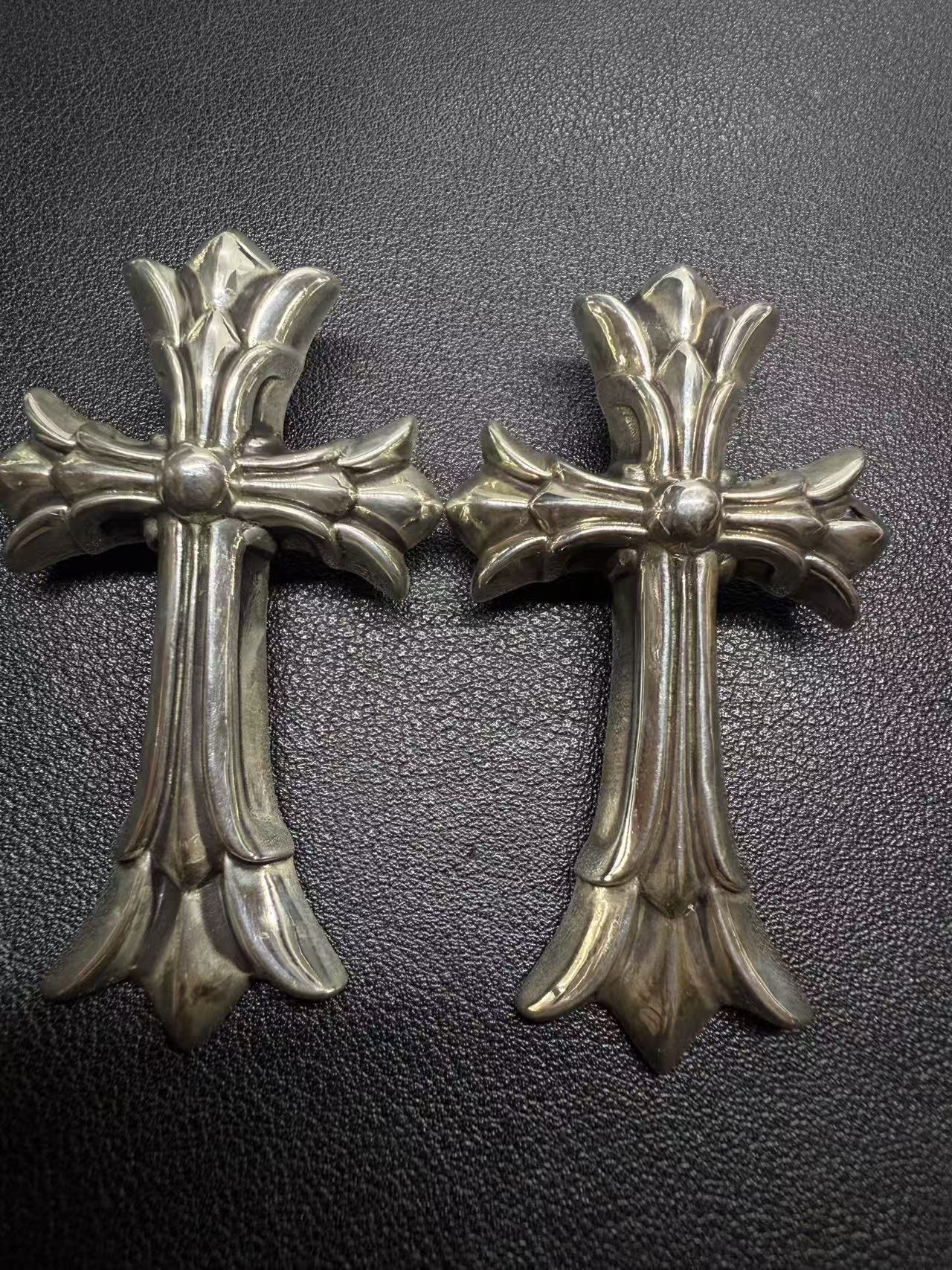 Chrome Hearts Cross Ring - Gothic 925 Sterling Silver Jewelry | David Studio