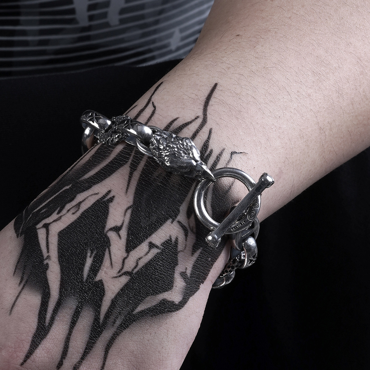 Chrome Hearts Cross Ring - Gothic 925 Sterling Silver Jewelry | David Studio