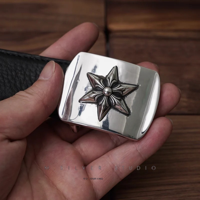 Chrome Hearts Cross Ring - Gothic 925 Sterling Silver Jewelry | David Studio