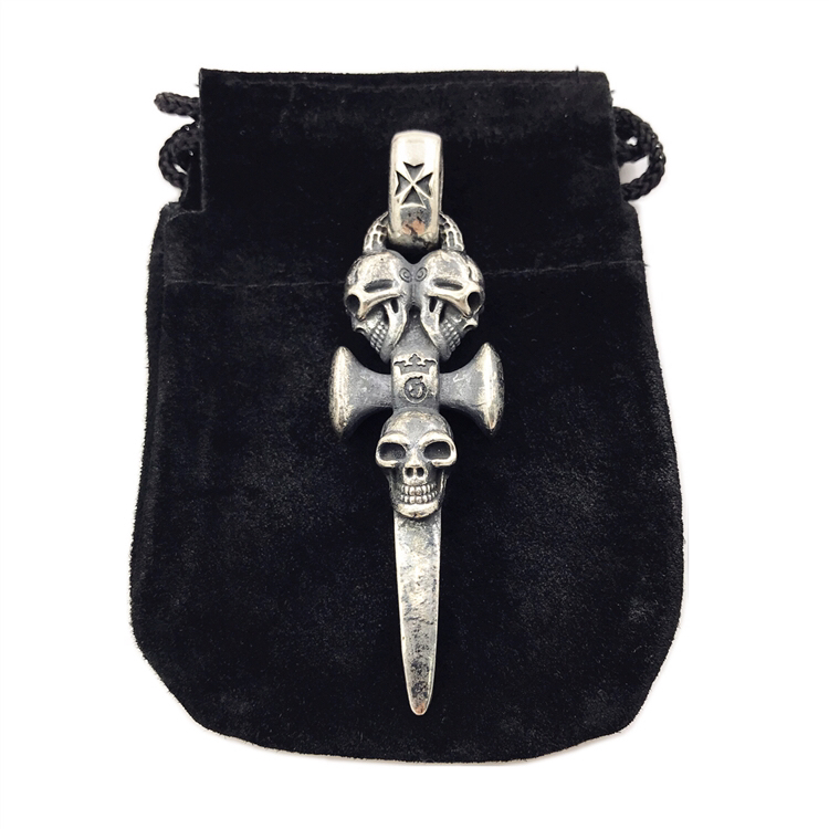 Chrome Hearts Cross Ring - Gothic 925 Sterling Silver Jewelry | David Studio