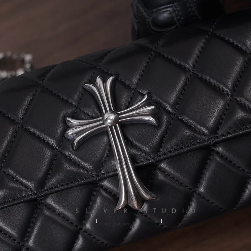 Chrome Hearts Cross Ring - Gothic 925 Sterling Silver Jewelry | David Studio