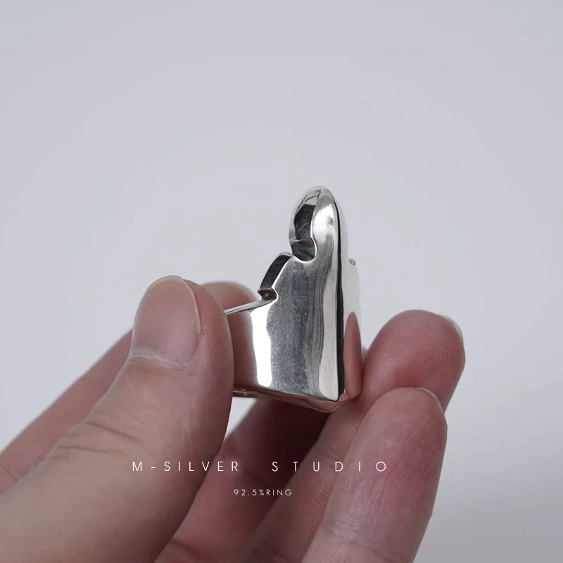 Chrome Hearts Cross Ring - Gothic 925 Sterling Silver Jewelry | David Studio