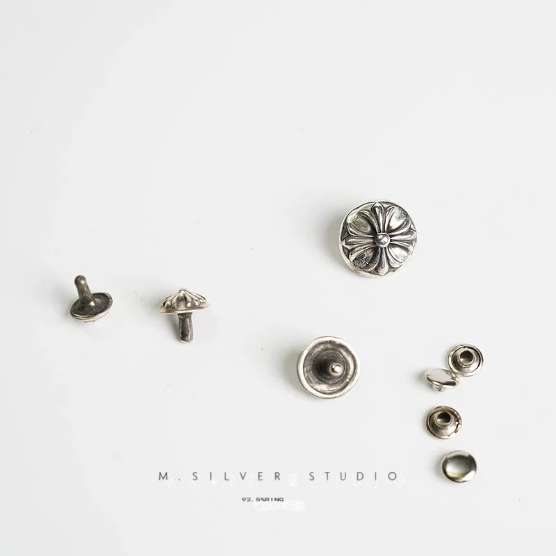 Chrome Hearts Cross Ring - Gothic 925 Sterling Silver Jewelry | David Studio