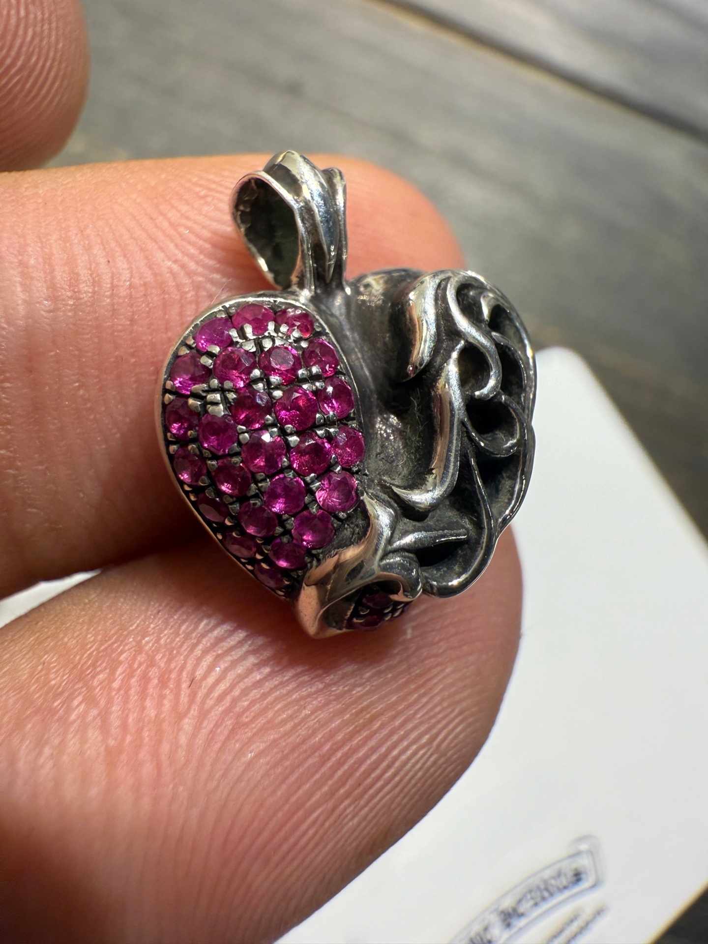 Chrome Hearts Cross Ring - Gothic 925 Sterling Silver Jewelry | David Studio