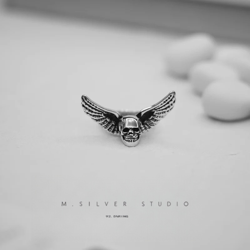 Chrome Hearts Cross Ring - Gothic 925 Sterling Silver Jewelry | David Studio