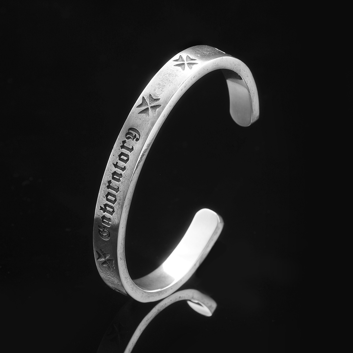 Chrome Hearts Cross Ring - Gothic 925 Sterling Silver Jewelry | David Studio