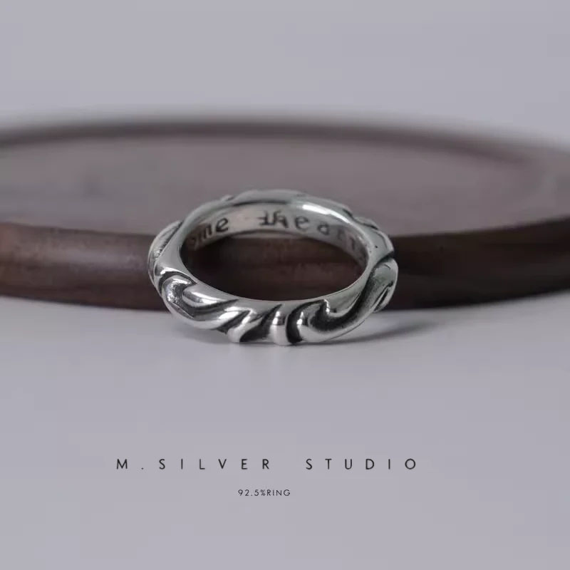 Chrome Hearts Cross Ring - Gothic 925 Sterling Silver Jewelry | David Studio