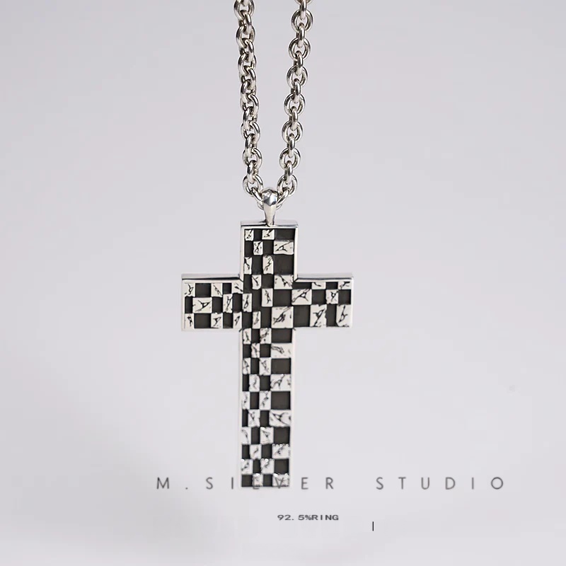 Chrome Hearts Cross Ring - Gothic 925 Sterling Silver Jewelry | David Studio