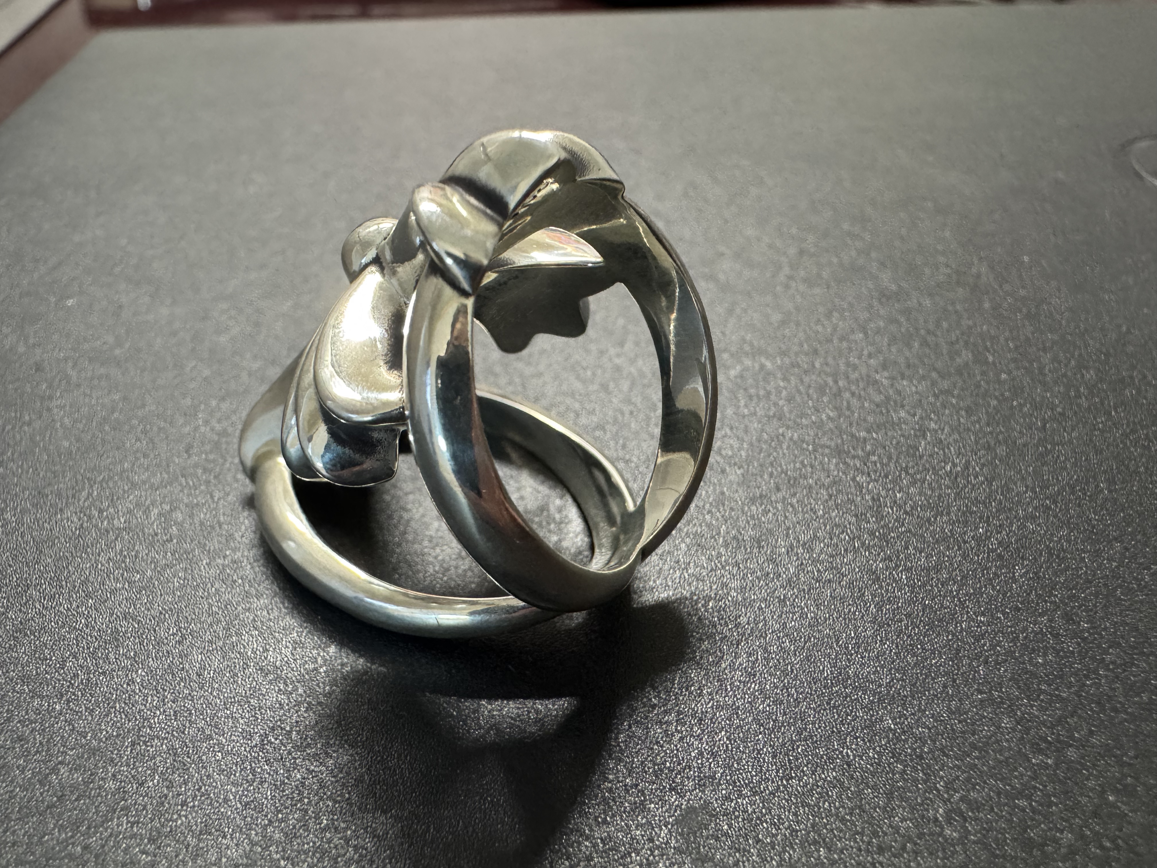 Chrome Hearts Cross Ring - Gothic 925 Sterling Silver Jewelry | David Studio