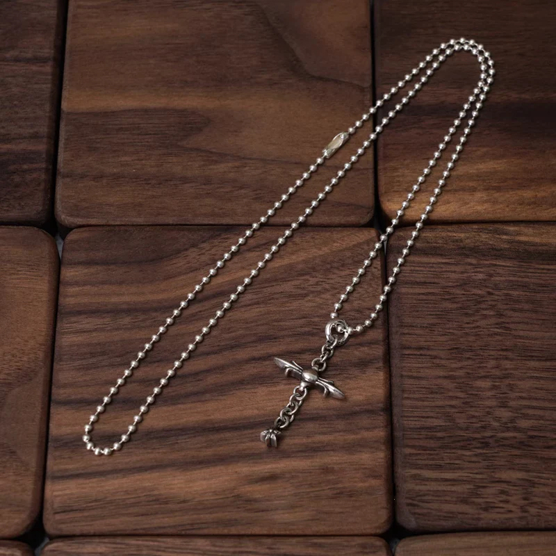 Chrome Hearts Cross Ring - Gothic 925 Sterling Silver Jewelry | David Studio