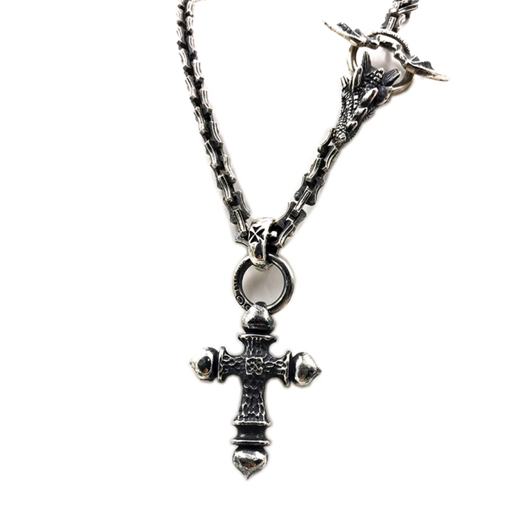 Chrome Hearts Cross Ring - Gothic 925 Sterling Silver Jewelry | David Studio