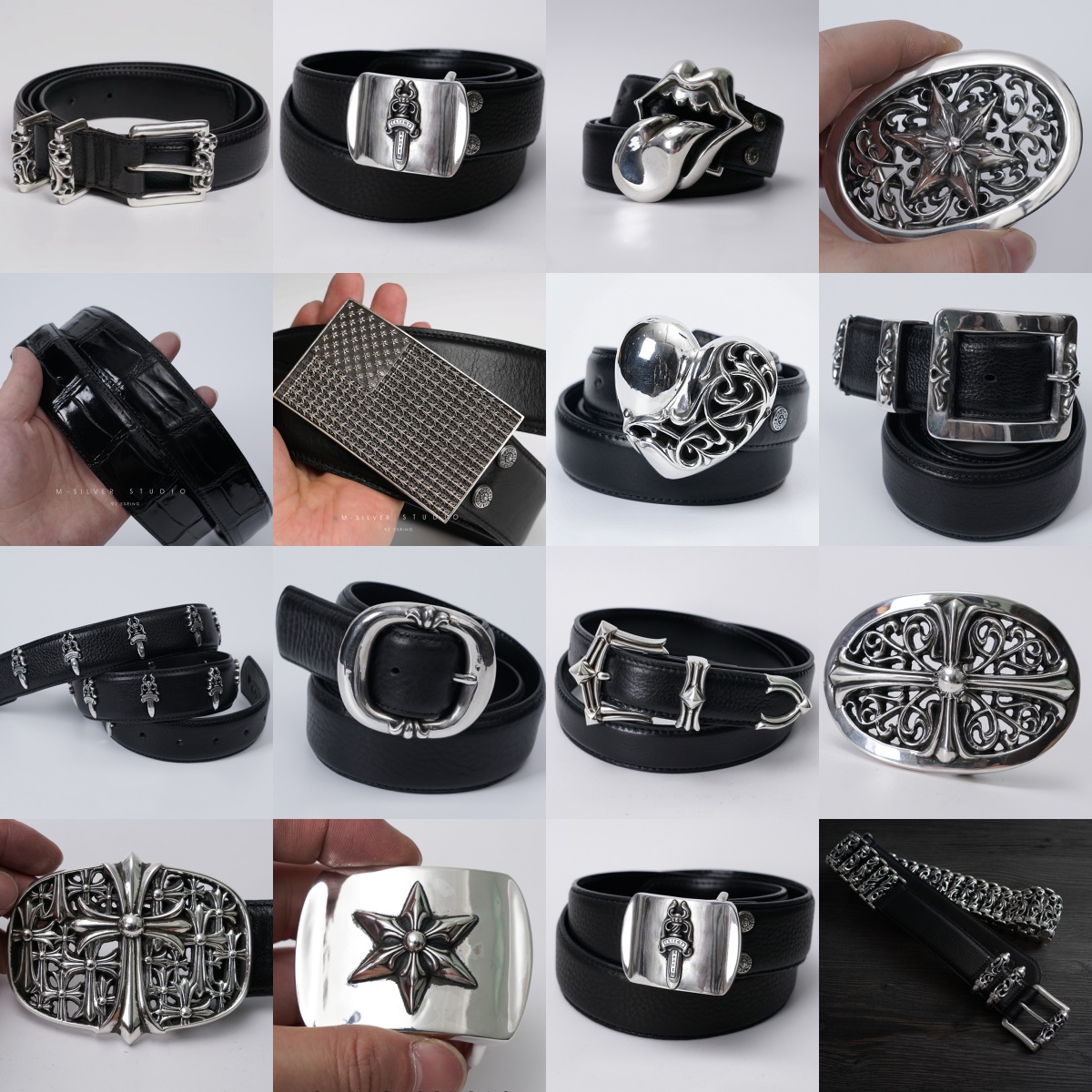 Chrome Hearts Cross Ring - Gothic 925 Sterling Silver Jewelry | David Studio