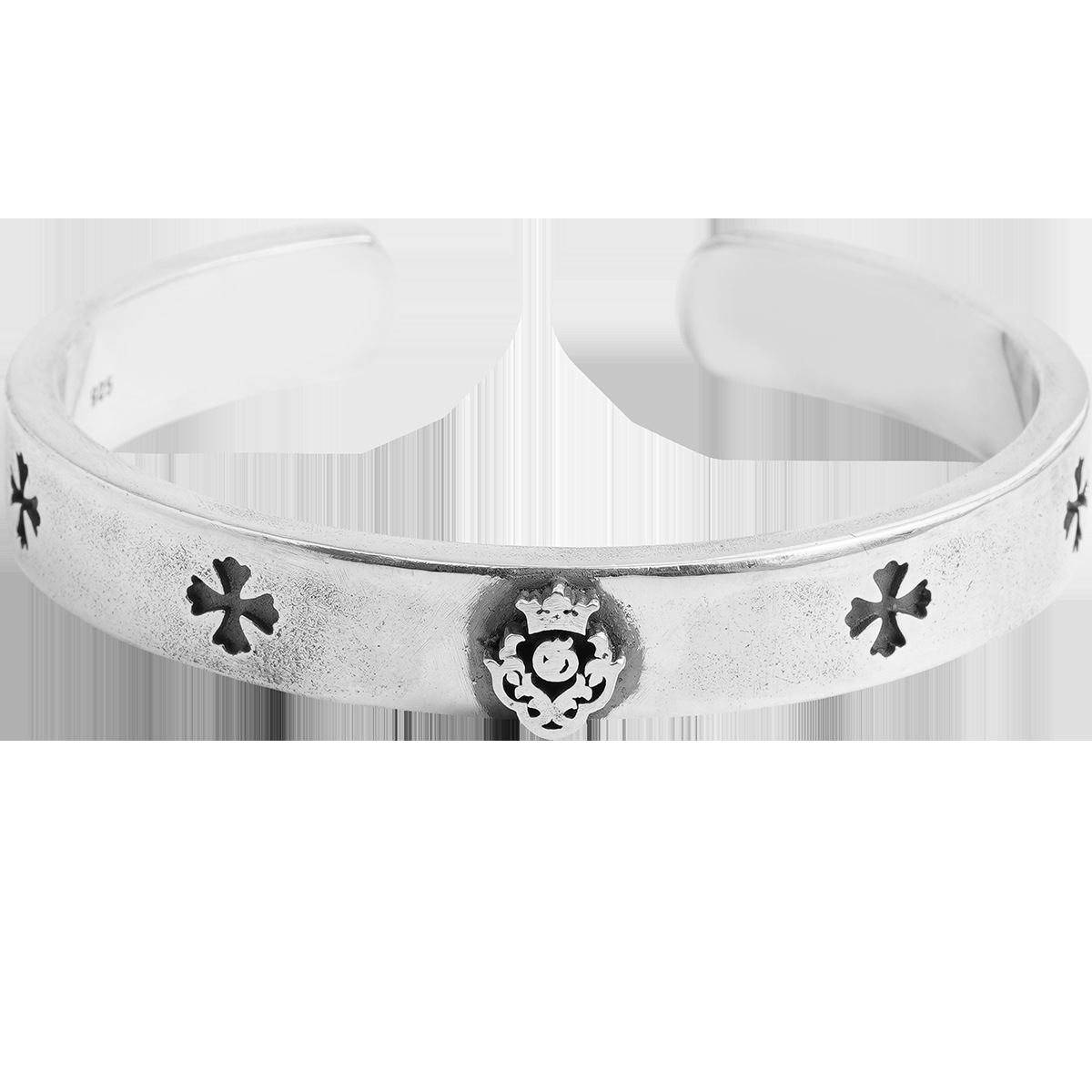 Chrome Hearts Cross Ring - Gothic 925 Sterling Silver Jewelry | David Studio