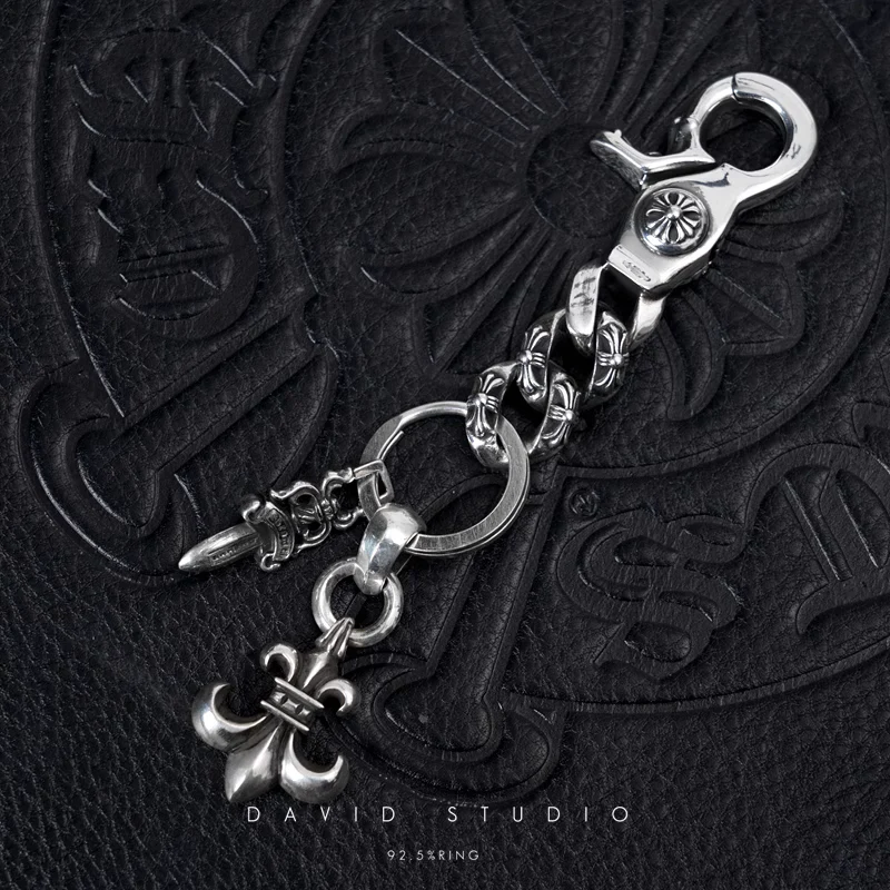Chrome Hearts Cross Ring - Gothic 925 Sterling Silver Jewelry | David Studio
