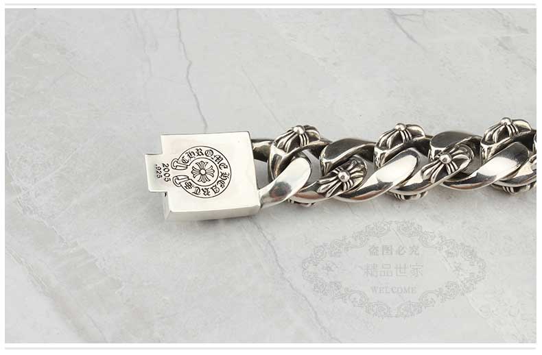 Chrome Hearts Cross Ring - Gothic 925 Sterling Silver Jewelry | David Studio