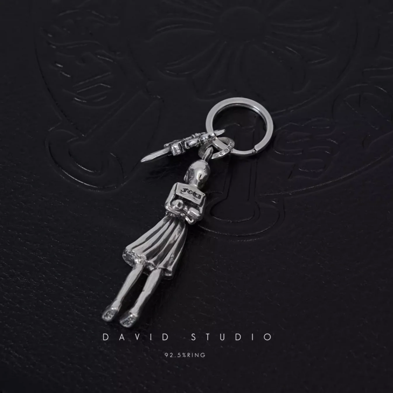 Chrome Hearts Cross Ring - Gothic 925 Sterling Silver Jewelry | David Studio