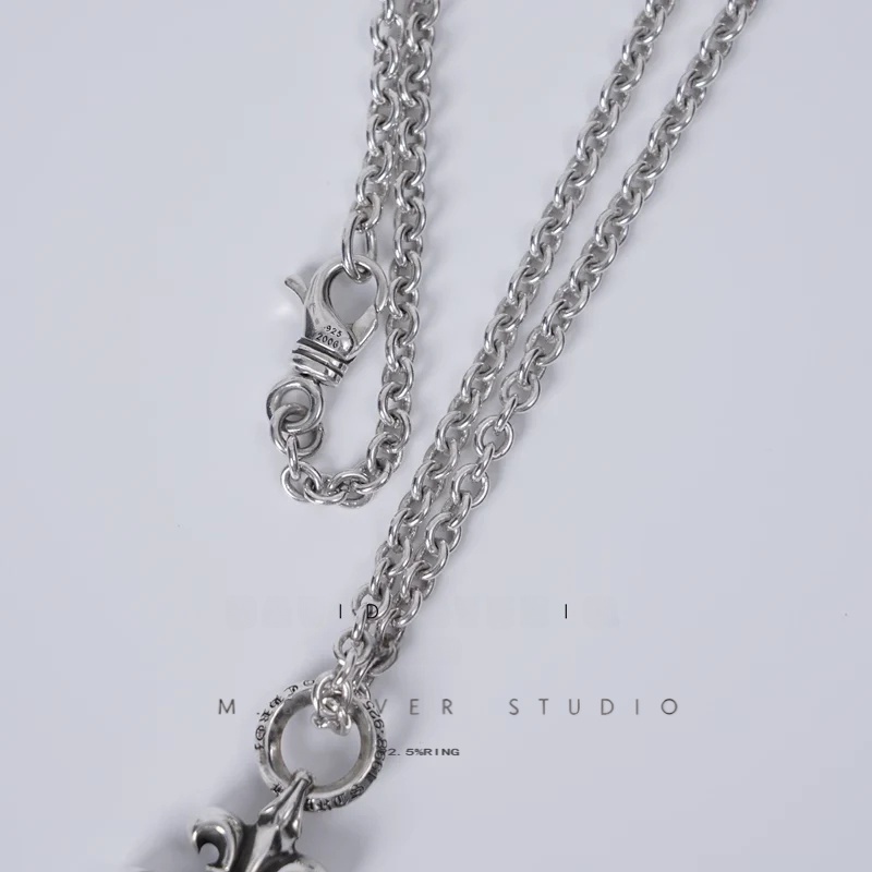 Chrome Hearts Cross Ring - Gothic 925 Sterling Silver Jewelry | David Studio