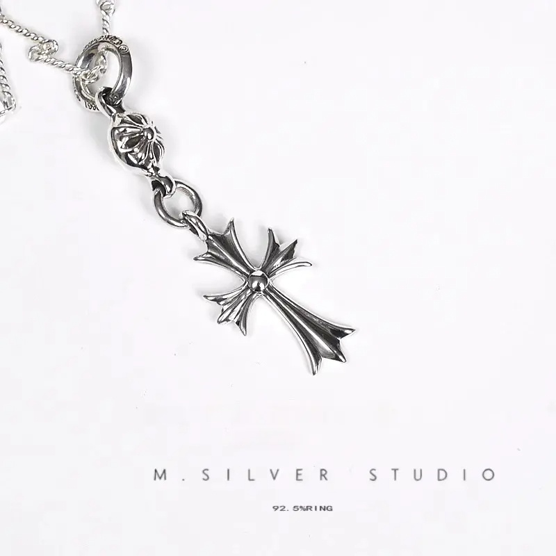 Chrome Hearts Cross Ring - Gothic 925 Sterling Silver Jewelry | David Studio