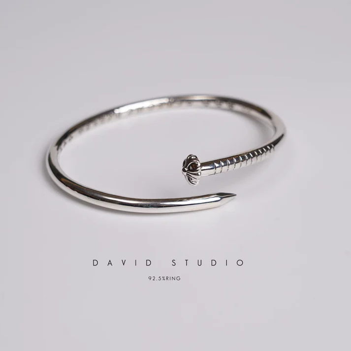 Chrome Hearts Cross Ring - Gothic 925 Sterling Silver Jewelry | David Studio