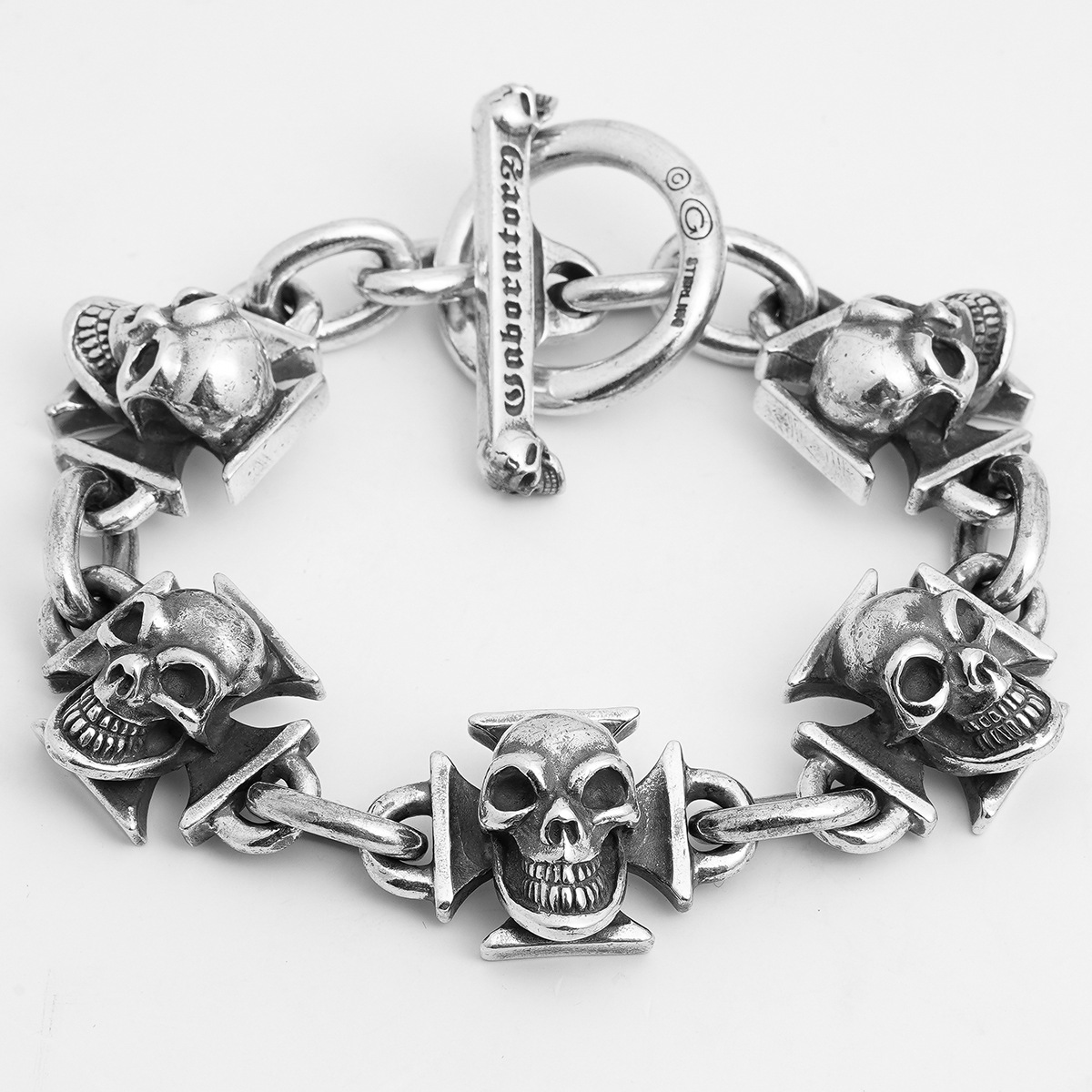 Chrome Hearts Cross Ring - Gothic 925 Sterling Silver Jewelry | David Studio