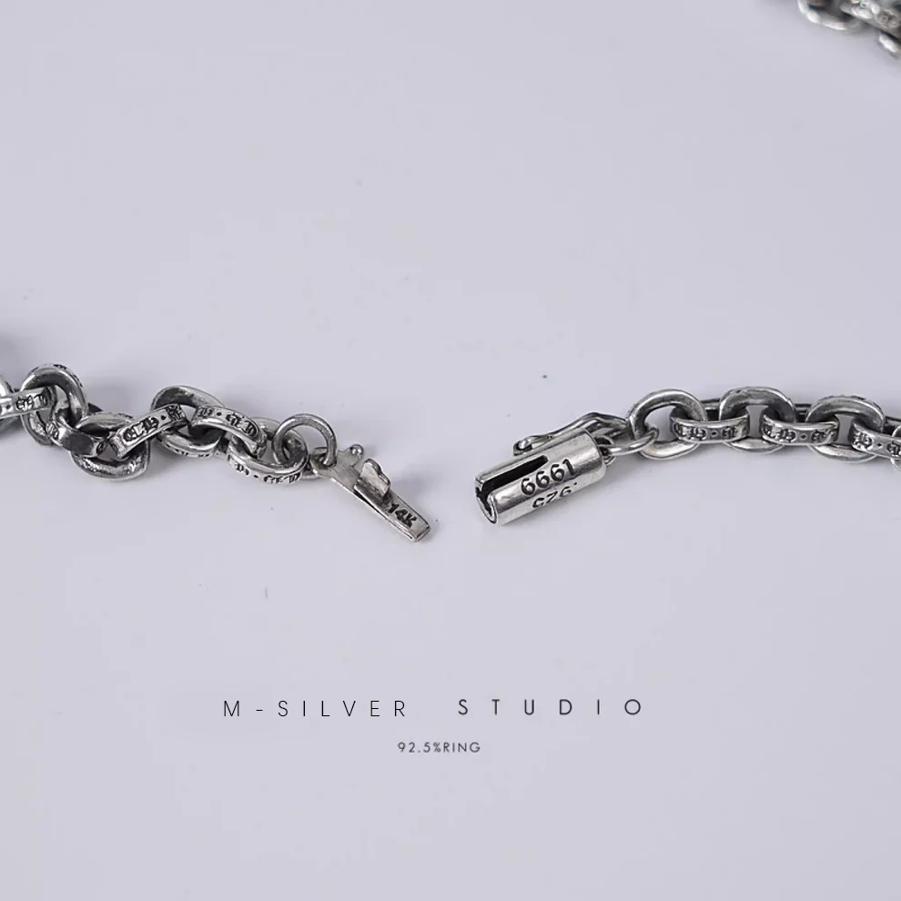 Chrome Hearts Cross Ring - Gothic 925 Sterling Silver Jewelry | David Studio