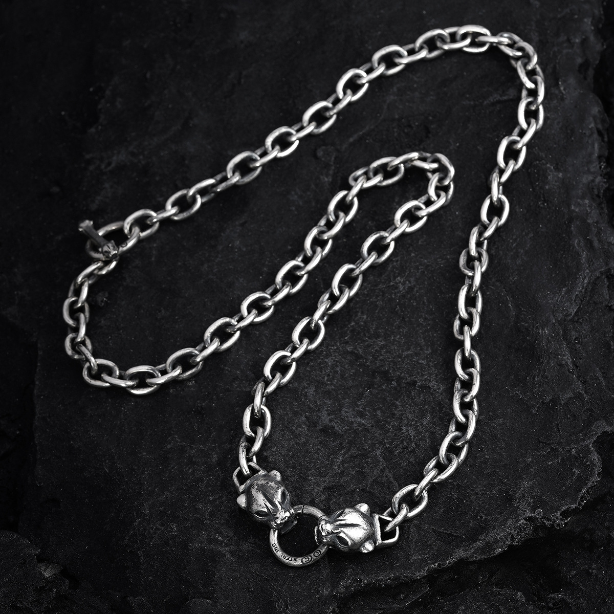 Chrome Hearts Cross Ring - Gothic 925 Sterling Silver Jewelry | David Studio