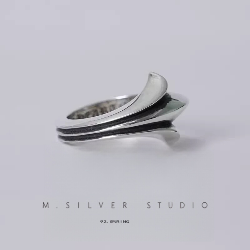 Chrome Hearts Cross Ring - Gothic 925 Sterling Silver Jewelry | David Studio