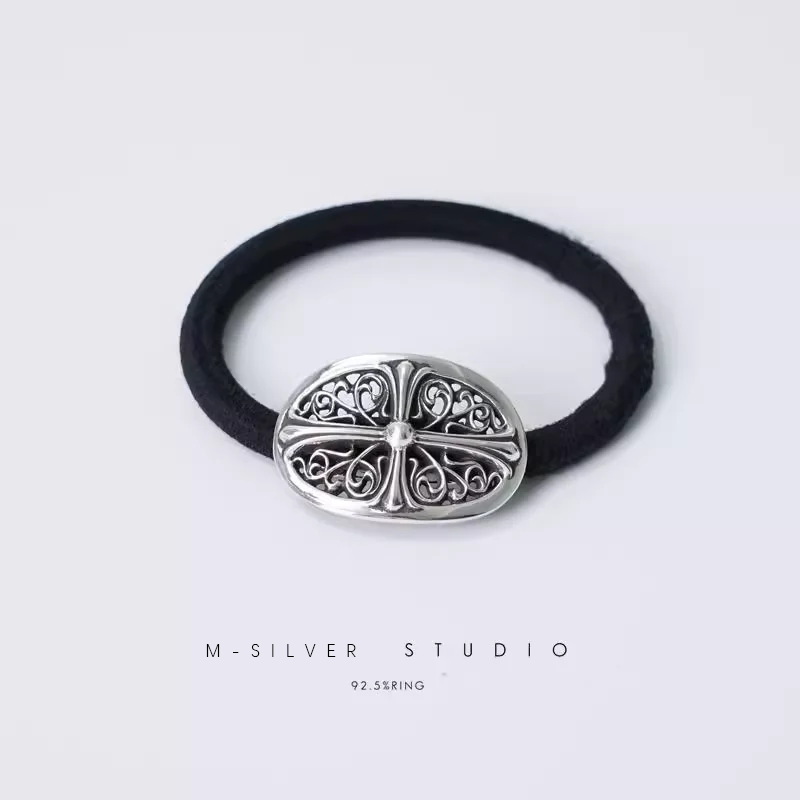 Chrome Hearts Cross Ring - Gothic 925 Sterling Silver Jewelry | David Studio