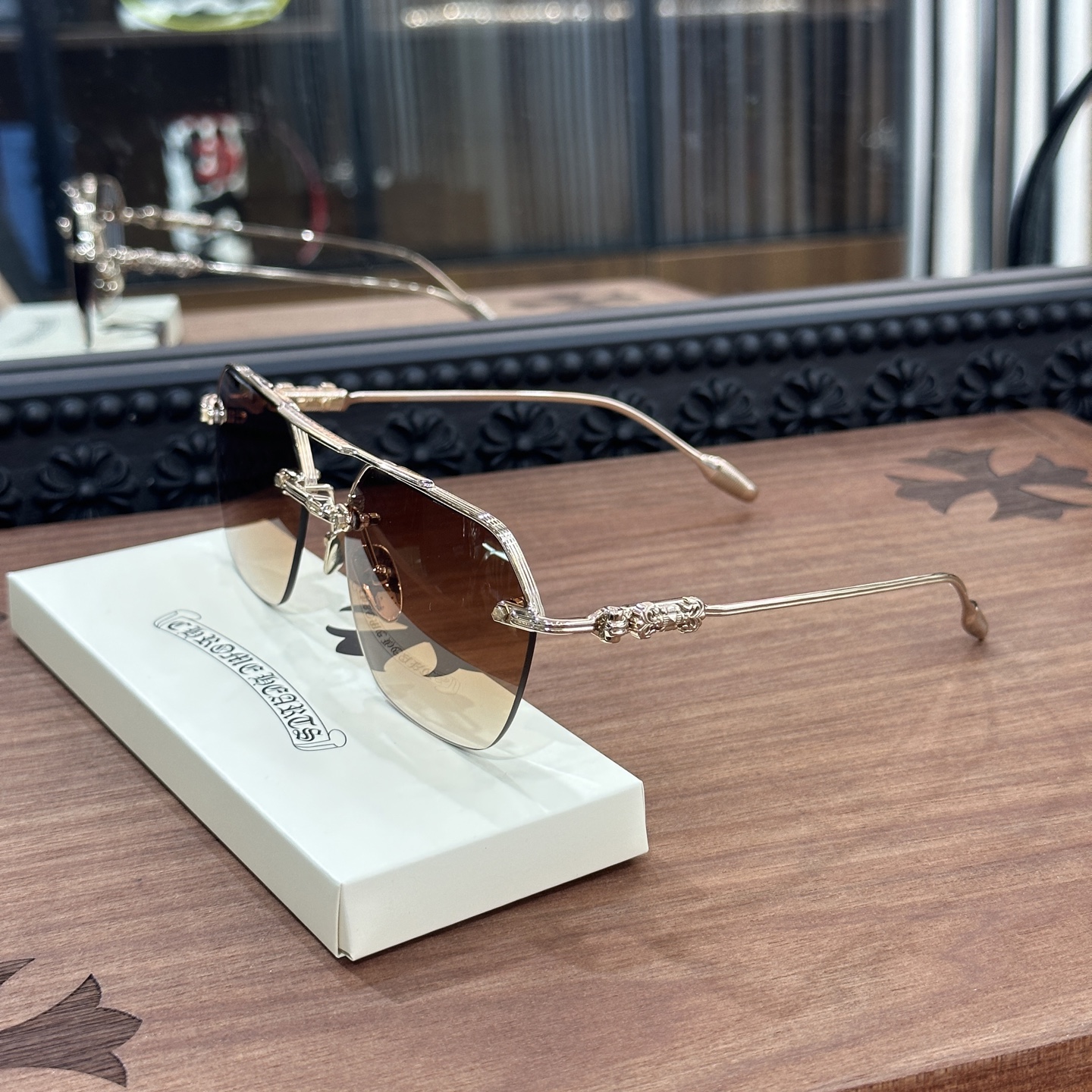 Chrome Hearts Cross Ring - Gothic 925 Sterling Silver Jewelry | David Studio