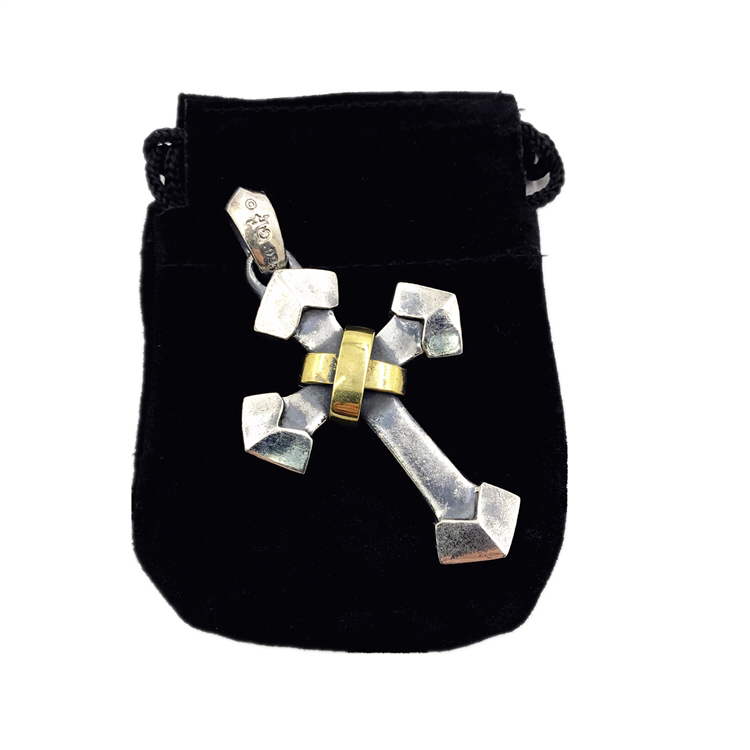 Chrome Hearts Cross Ring - Gothic 925 Sterling Silver Jewelry | David Studio